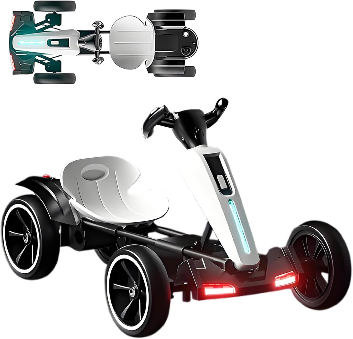 My Kart® - 6V sammenleggbar elektrisk gokart for barn