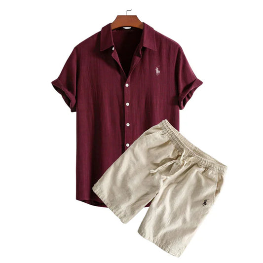 RL™ SKJORTE OG SHORTS I LIN