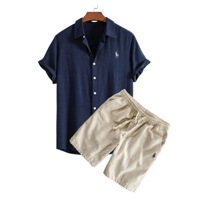 RL™ SKJORTE OG SHORTS I LIN