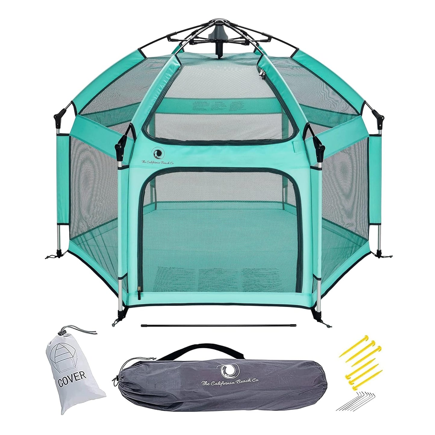 CozyNest Play Haven - Allsidig Pop 'N Go lekegrind