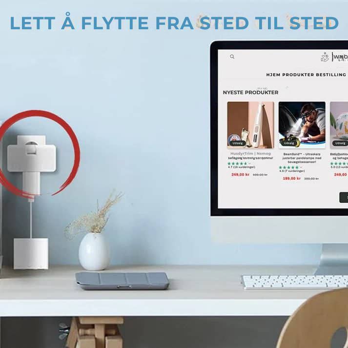 FlexStik™ - 180° svingbare tilkoblinger!